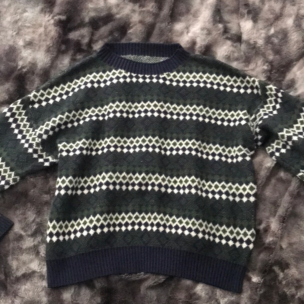 argyle sweater
